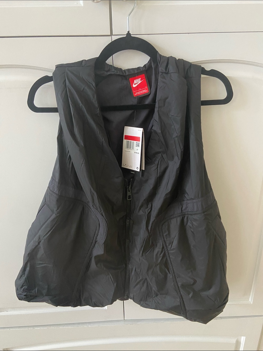 Nike Tech Woven Vest Men’s Large Black NWT